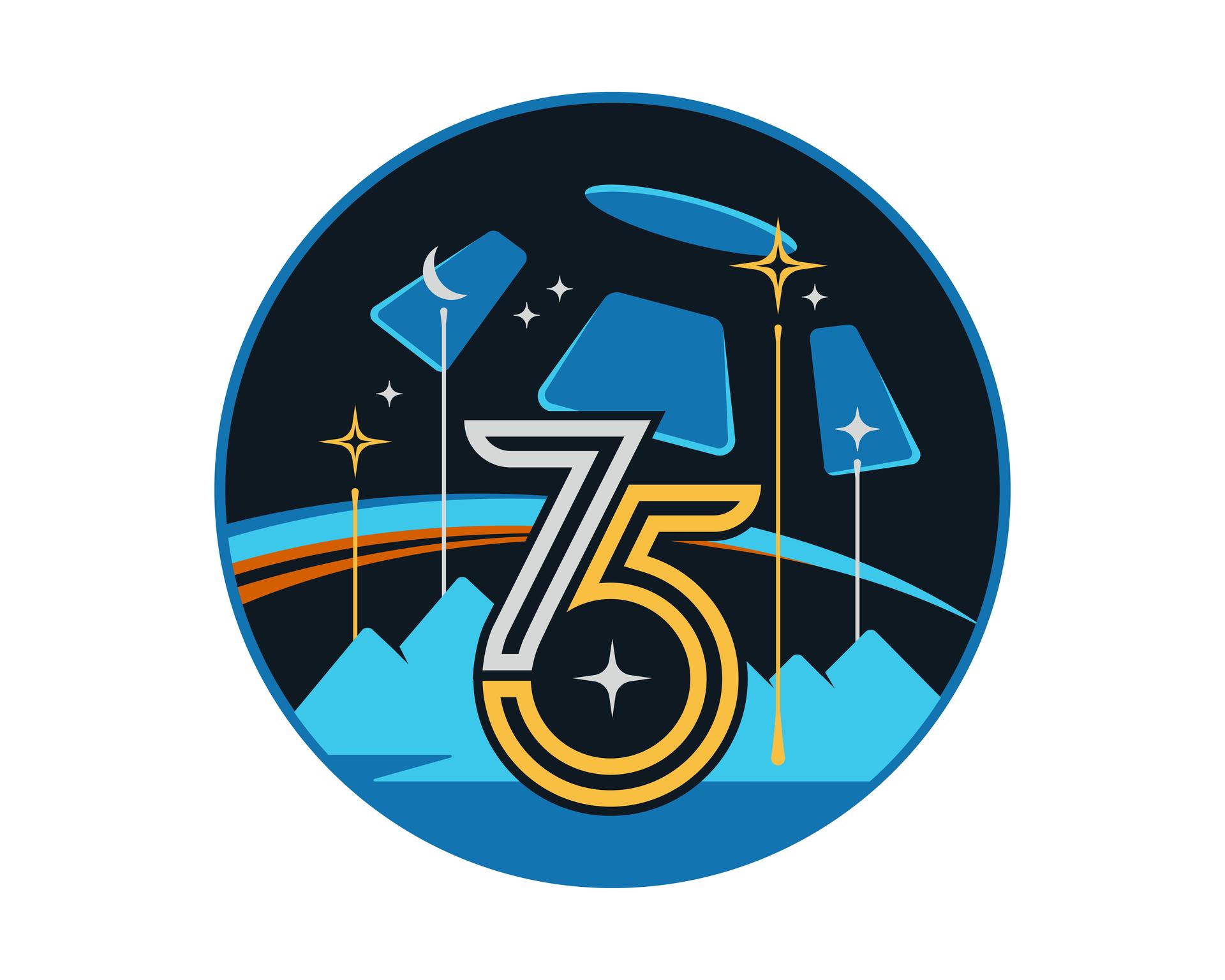 Official Expedition 75 mission patch